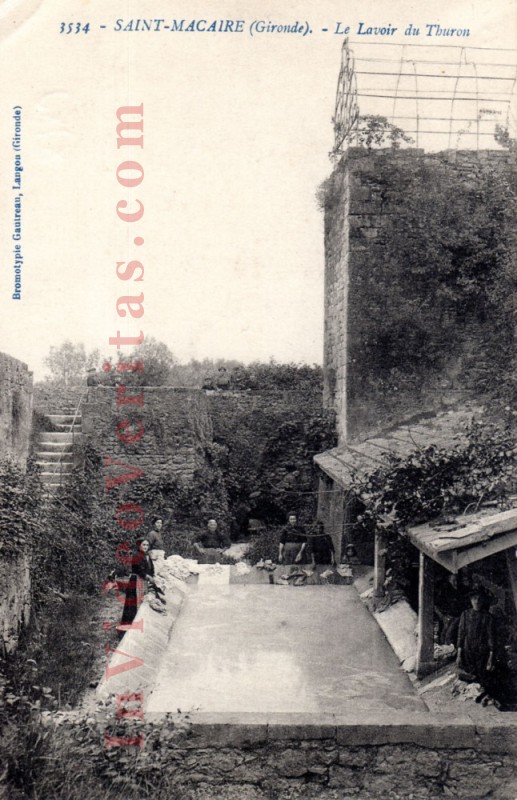 18 St Macaire Le lavoir du Thuron