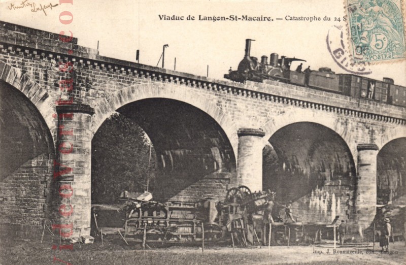 Saint Macaire Accident de train 01