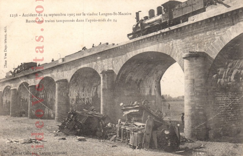 Saint Macaire Accident de train 02