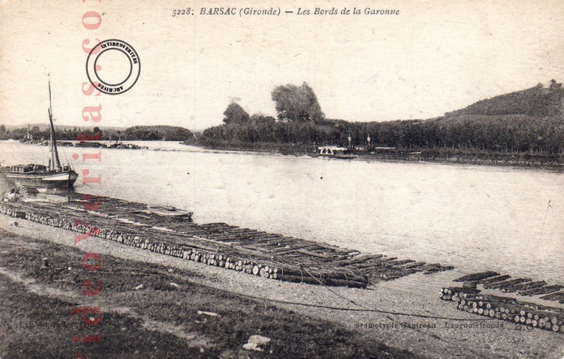Barsac Les bords de Garonne