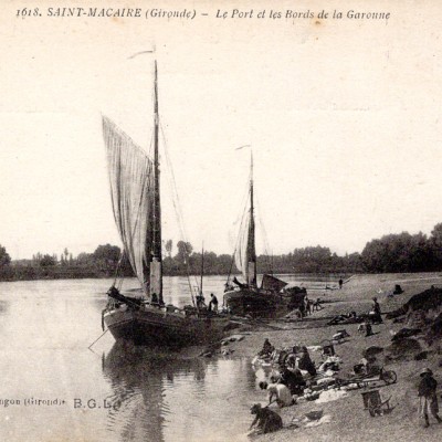 CPA St Macaire Le Port 1