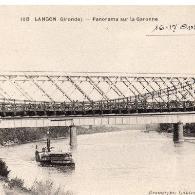 langon panorama sur le garonne