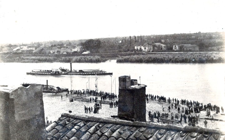 le port de la reole photo 1890 2