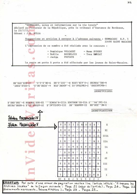 tn SEMMACARI n  8 p 33