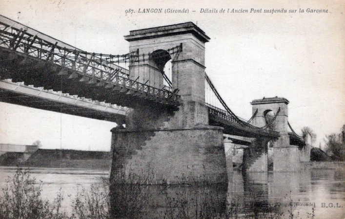 langon detail de l ancien pont