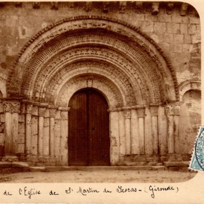 st martin de sescasportique de l eglise