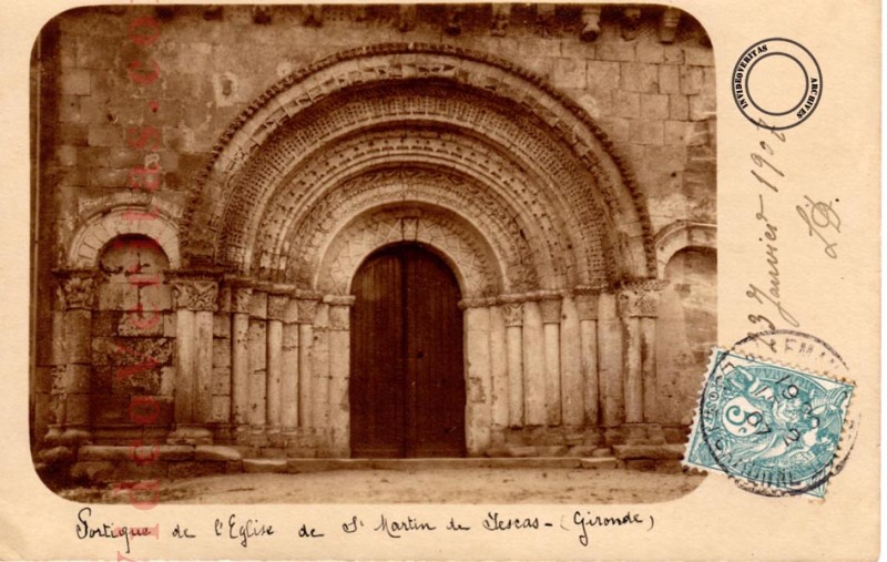 st martin de sescasportique de l eglise
