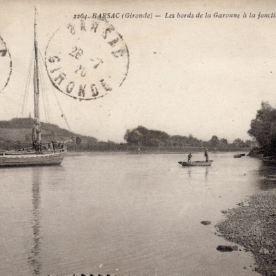 barsac loupiac bords de garonne a la jonction du ciron