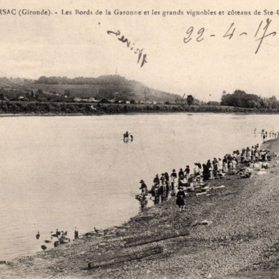 barsacles bords de la garonne et coteaux de ste croix du mont