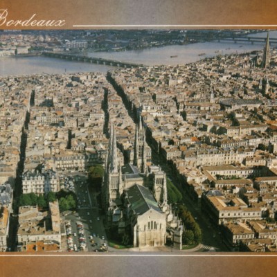 bordeaux  vue generale centre ville