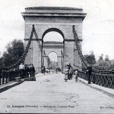 145 langon entr  e de l ancien pont