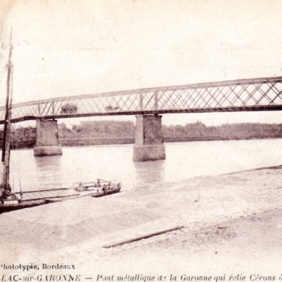 Cadillac Pont vers Cerons