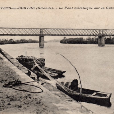 Castets en Dorthes Pont Metallique