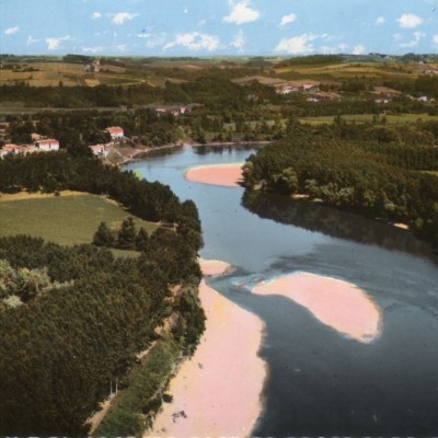 Caudrot Les rives de la Garonne