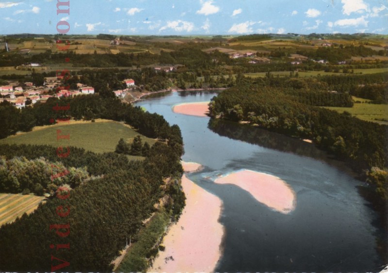 Caudrot Les rives de la Garonne