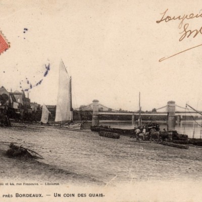 Langon Un coin des quais