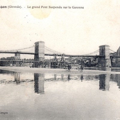 langon le grand pont suspendu