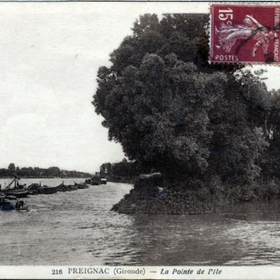 preignac pointe de l ile