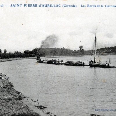 16 2 2123 saint pierre d aurillac  gironde  les bords de la garonne