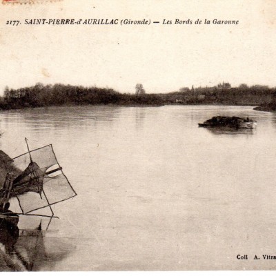 18 saint pierre d aurillac  gironde  les bords de la garonne