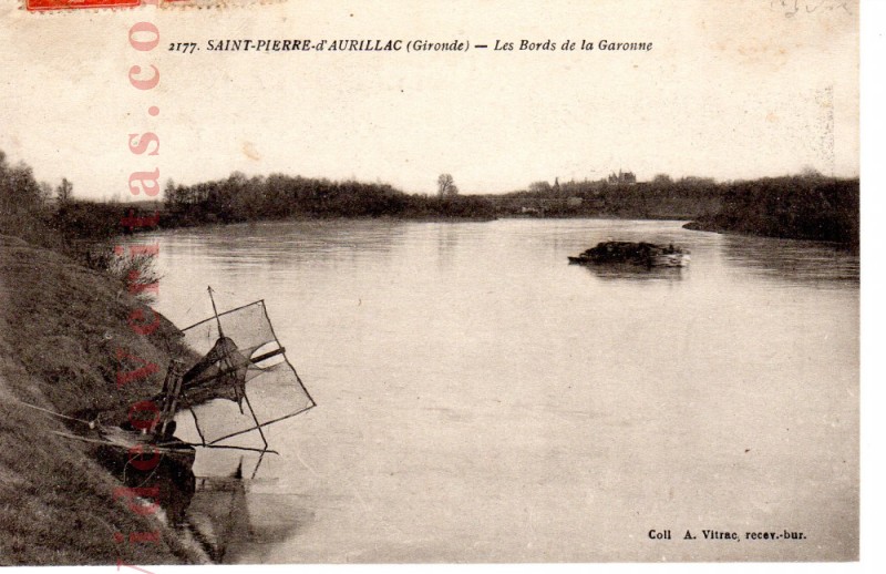 18 saint pierre d aurillac  gironde  les bords de la garonne