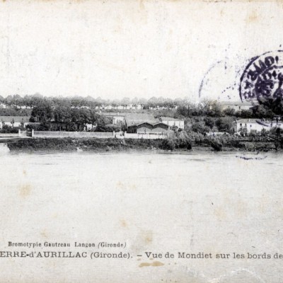 22 1  724 st pierre d aurillac  gironde  vue de mondiet sur les bords de la garonne