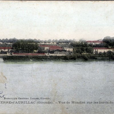 22 2  724 st pierre d aurillac  gironde  vue de mondiet sur les bords de la garonne