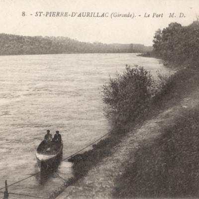 23 st pierre d aurillac  gironde  le port