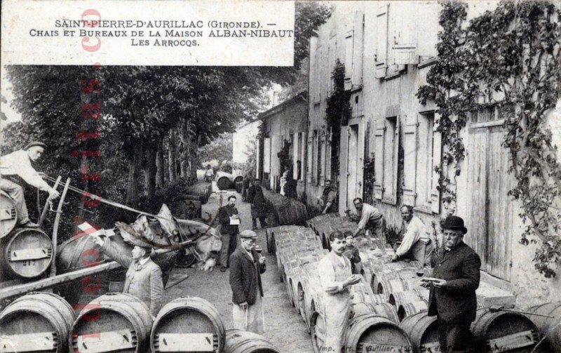 8 saint pierre d aurillac  gironde  chais et bureaux de la maison alban nibaut les arrocqs