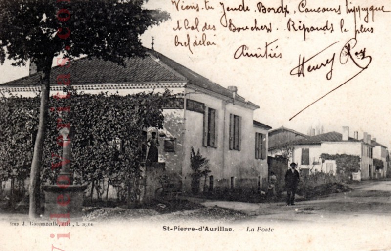 CPA St Pierre L ancienne Poste