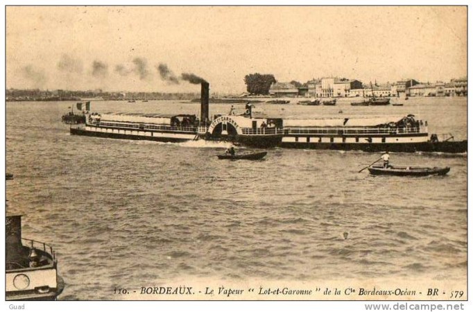bordeaux le vapeur lot et garonne