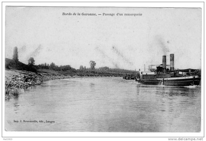 bords de garonne remorqueur