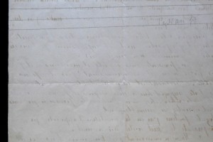 1923 14 fevrier lettre de r lougarre expliquant son retard