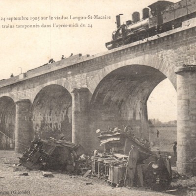 Saint Macaire Accident de train 02