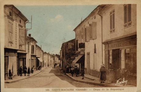 Saint Macaire Cours de la Republique 02
