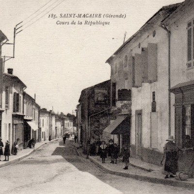 Saint Macaire Cours de la republique 01