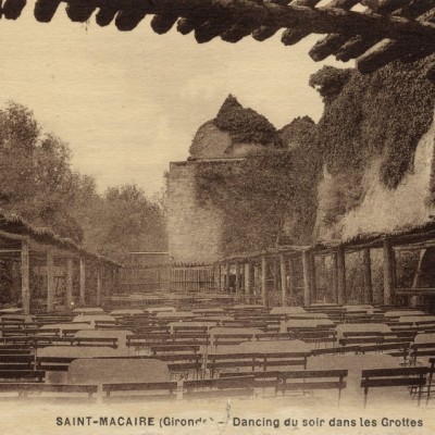 Saint Macaire Dancing du soir dans les Grottes