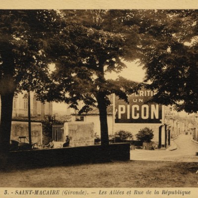 Saint Macaire Les Allees et Rue de la Republique