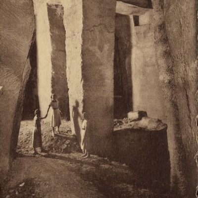 Saint Macaire Les Grottes Un coin du Dancig d Hiver avant les travaux