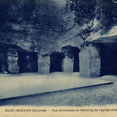 Saint Macaire Les Grottes Vue principale du Dancing de l apres midi