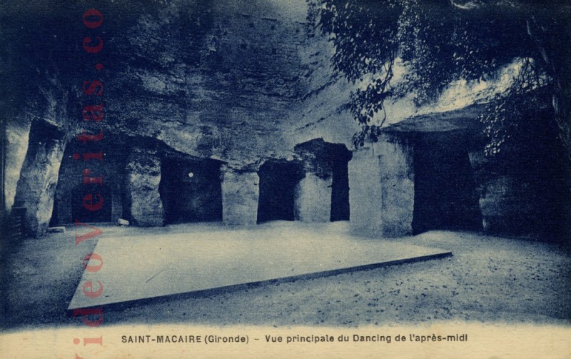 Saint Macaire Les Grottes Vue principale du Dancing de l apres midi