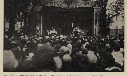 Saint Macaire Theatre de la Nature La Tosca 25 Juin 1928