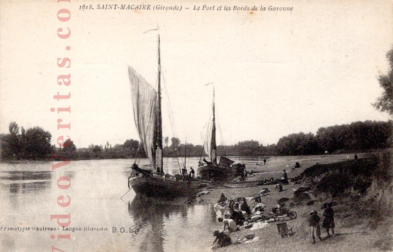 CPA St Macaire Le Port 1