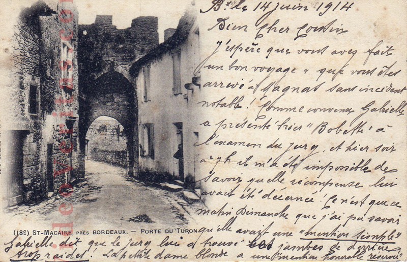 saint macaire porte du Turon