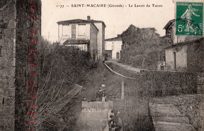 Saint Macaire  le lavoir du turon