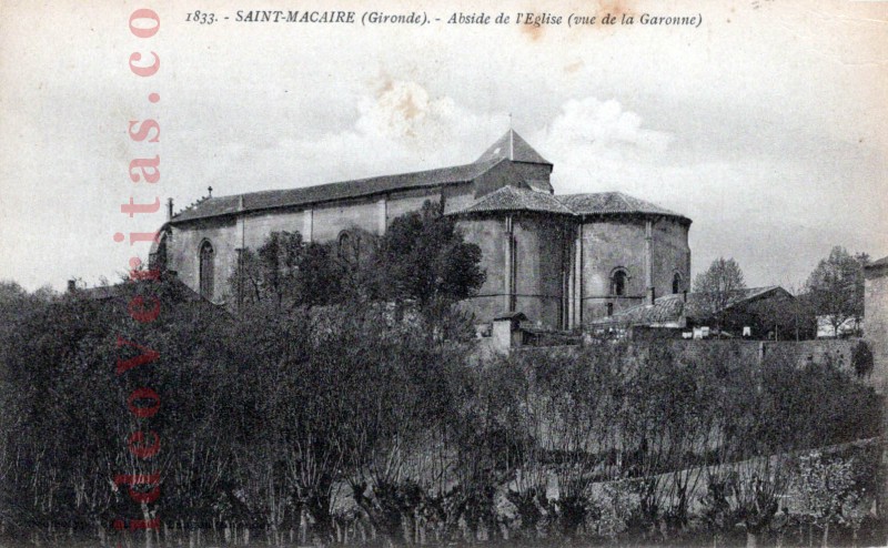 saint macaire abside de l eglis