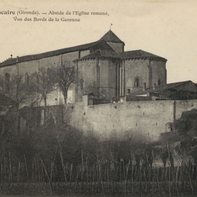 Saint Macaire Abside de l Eglise Romane
