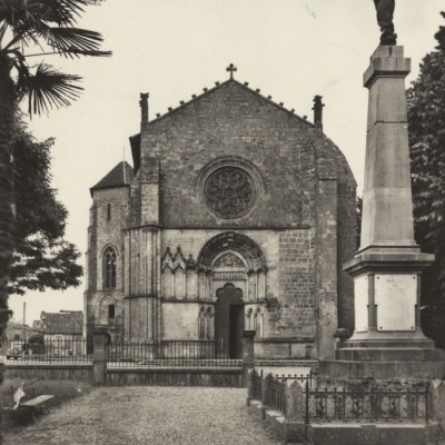Saint Macaire Fa  ade de l Eglise