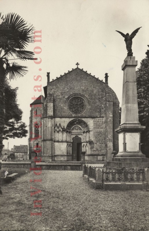 Saint Macaire Fa  ade de l Eglise