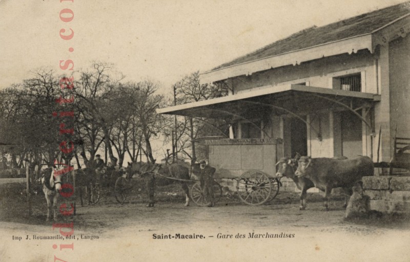 Saint Macaire Gare des Marchandises